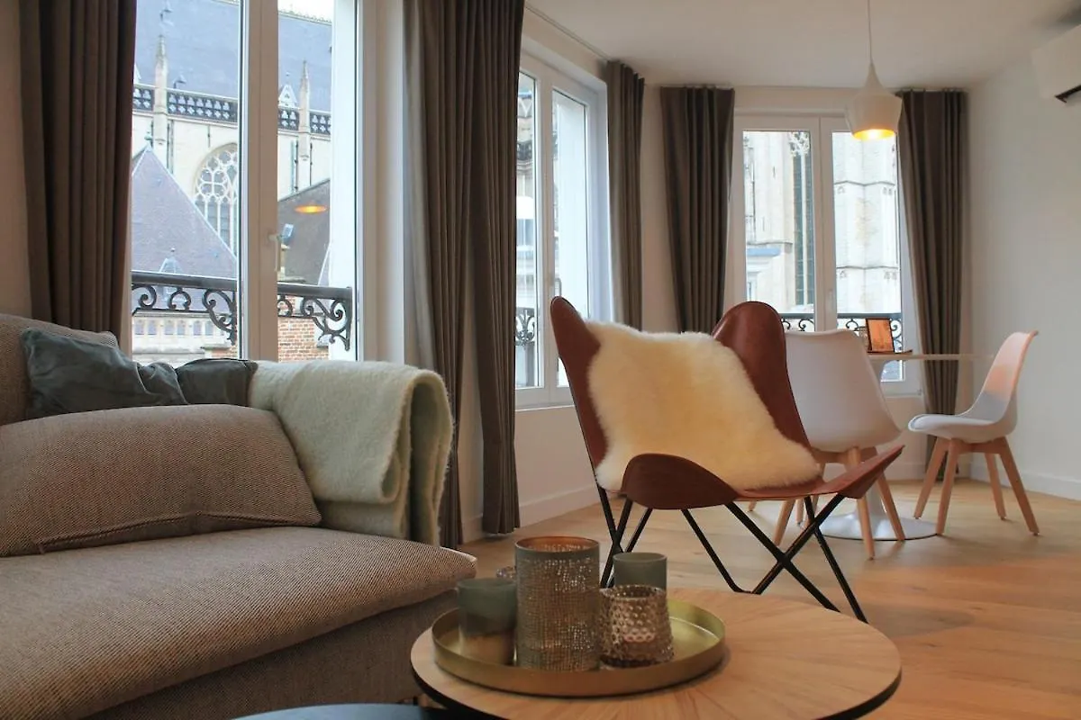 Cozy Central Apartment With Cathedral View On The 3Rd Floor Antwerp Belgium